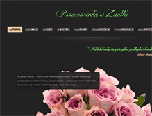 Tablet Screenshot of kwiaciarenkazaulek.pl